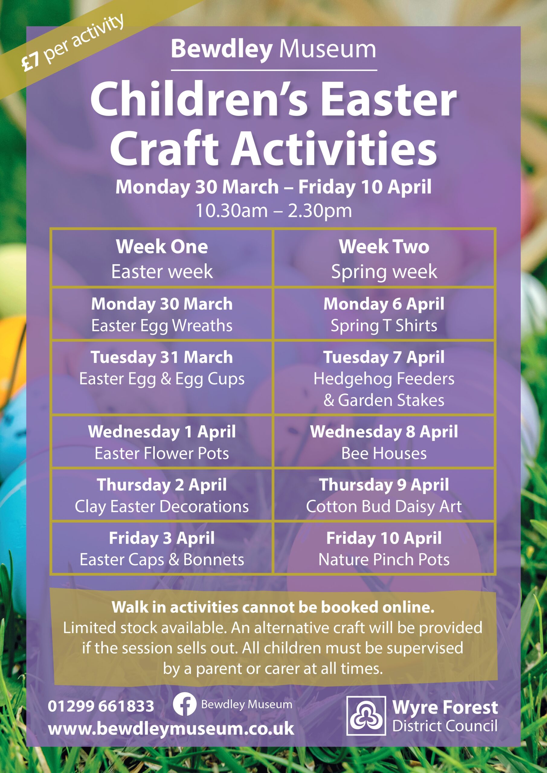 children’s easter holiday activities